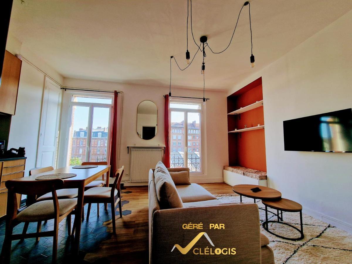 Le Beau Marche, 70M, 2 Chambres, Lumineux Rouen Bagian luar foto